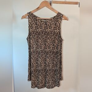 Leopard print tank Old Navy Large